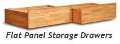 Flat Panel Storage Drawers