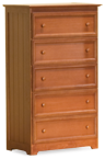 five drawer chest